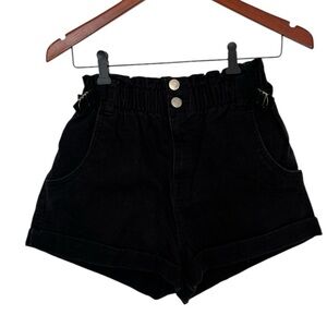 Refuge elastic waist Black Women's Shorts size small